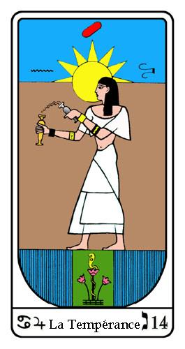 tarot egyptien 14